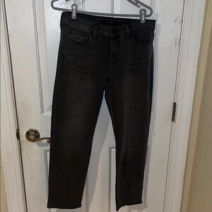 Joe’s Jeans women’s size 29 black faded straight leg cropped